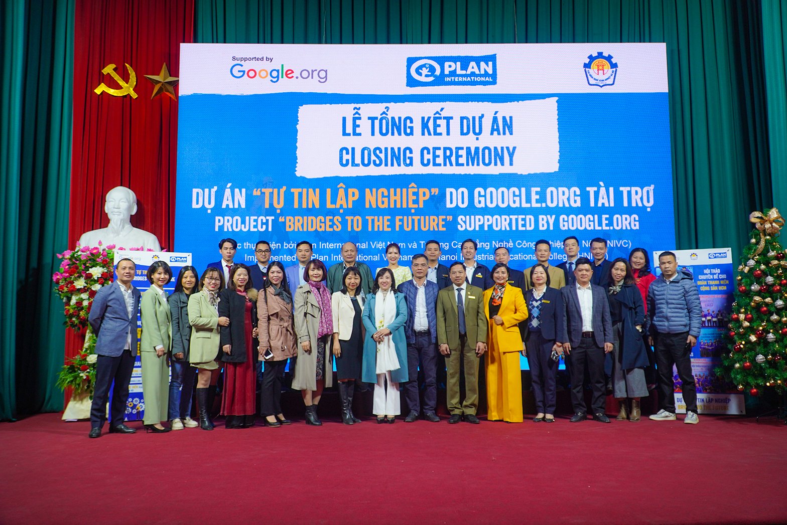 Lễ tổng kết dự án “tự tin lập nghiệp” do google.org tài trợ