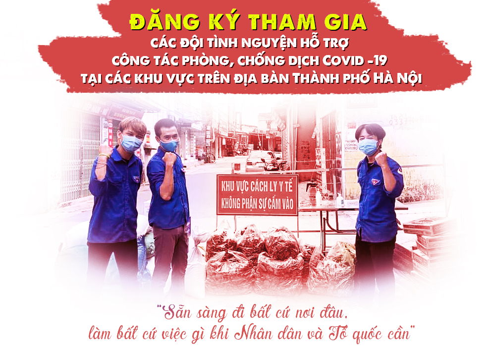 Sức trẻ tình nguyện tham gia chống dịch “áo xanh thắng nhanh covid” đâu cần thanh niên có - đâu khó có thanh niên.